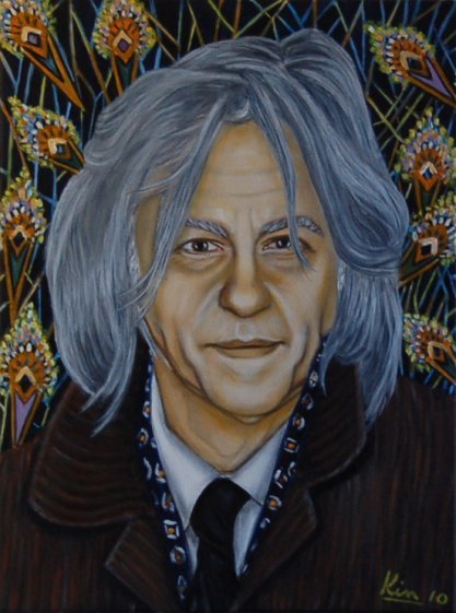 Oil Painting > Before the Cold ( Bob Geldof )